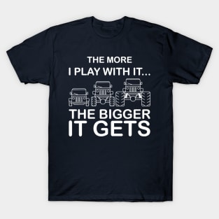 Cool The More I Play T-Shirt